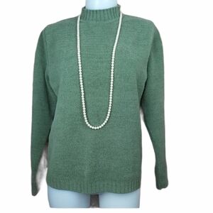 KHAKI chenille super soft sweater
